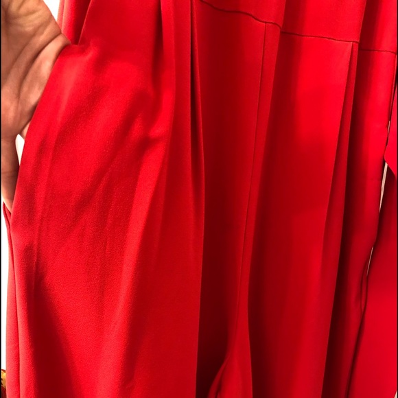 NWOT Zara Jumpsuit in Red - Picture 6 of 9